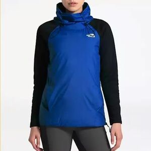 The North Face Women's Blue and Black Ski Jacket